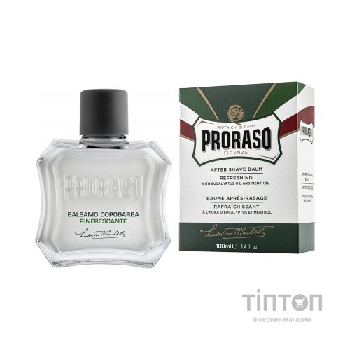 Бальзам після гоління Proraso з екстрактом евкаліпта та ментолом 100 мл (8004395001101)