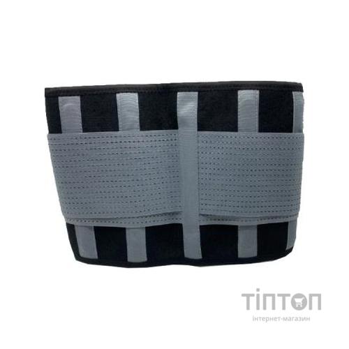 Бандаж поперековий PowerPlay 4305 Black/Grey 110х24 cm (PP_4305_BK/GR_110*24cm)