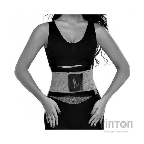 Бандаж поперековий PowerPlay 4305 Black/Grey 110х24 cm (PP_4305_BK/GR_110*24cm)