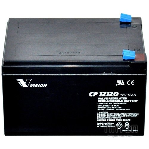 Батарея до ДБЖ Vision CP 12V 12Ah (CP12120)