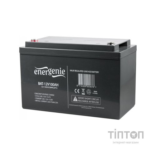 Батарея до ББЖ EnerGenie 12В 100 Ач (BAT-12V100AH)