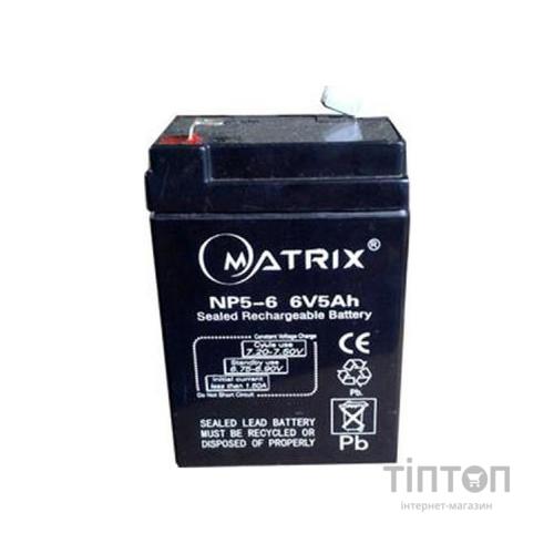 Батарея до ББЖ Matrix 6V 5AH (NP5-6)