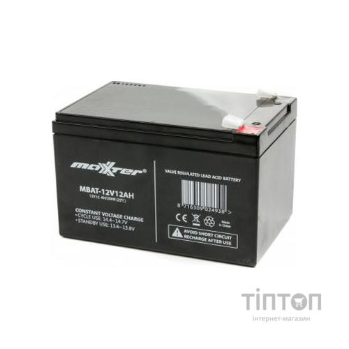 Батарея до ББЖ Maxxter 12V 12AH (MBAT-12V12AH)