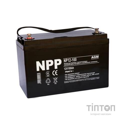 Батарея до ББЖ NPP 12В 100 Ач (NP12-100)