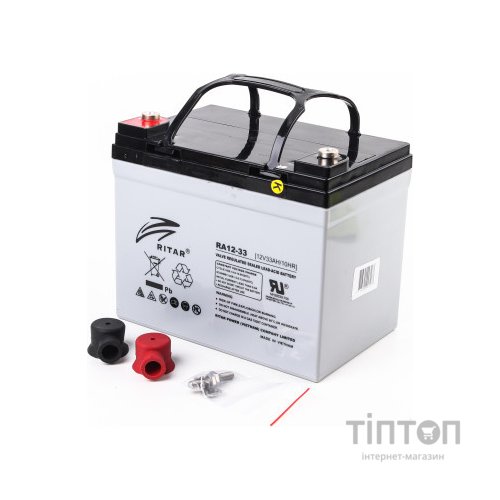 Батарея до ББЖ Ritar AGM RA12-33, 12V-33Ah (RA12-33)