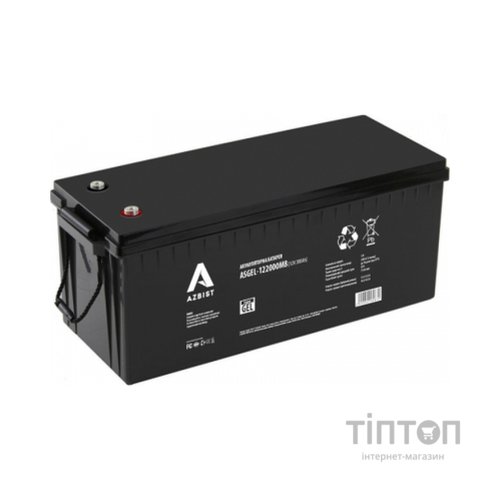 Батарея до ДБЖ AZBIST 12V 200 Ah Super GEL (ASGEL-122000M8)