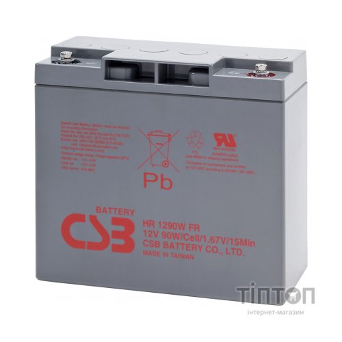 Батарея до ДБЖ CSB 12В 18 Ач (HR1290W)