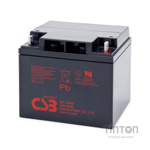 Батарея до ДБЖ CSB 12В 40 Ач (GP12400)