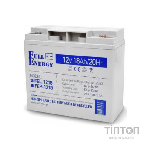 Батарея до ДБЖ Full Energy 12В 18Ач (FEL-1218)