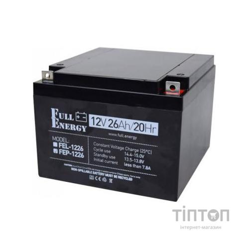 Батарея до ДБЖ Full Energy 12В 26Ач (FEP-1226)