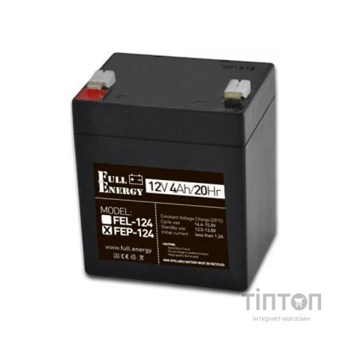 Батарея до ДБЖ Full Energy 12В 4Ач (FEP-124)