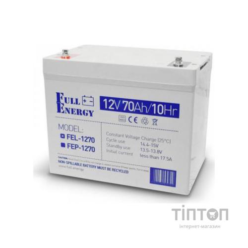 Батарея до ДБЖ Full Energy 12В 70Ач (FEL-1270)