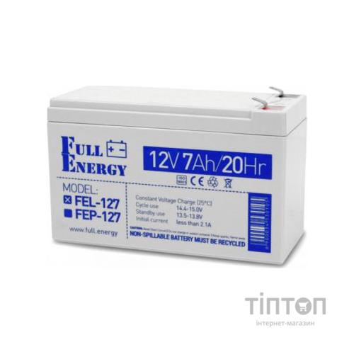Батарея до ДБЖ Full Energy 12В 7Ач (FEL-127)