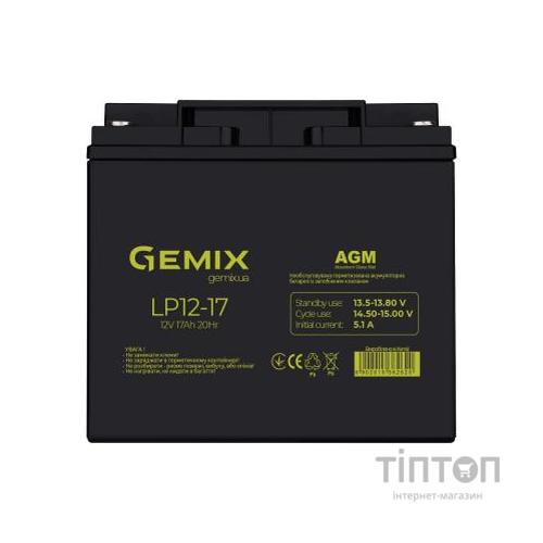 Батарея до ДБЖ Gemix 12В 17 Ач (LP1217)