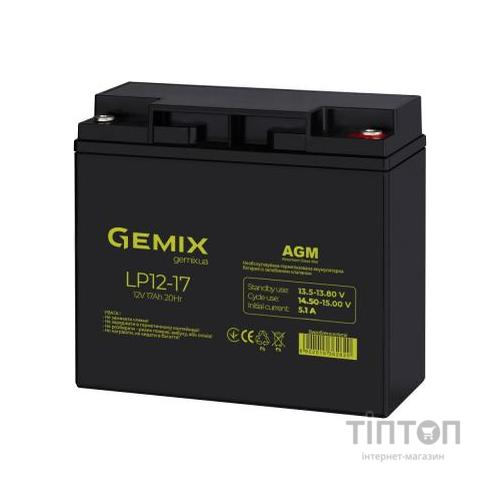 Батарея до ДБЖ Gemix 12В 17 Ач (LP1217)
