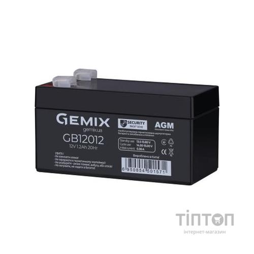 Батарея до ДБЖ Gemix GB 12В 1.2 Ач (GB12012)
