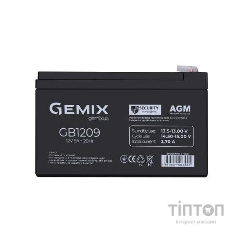 Батарея до ДБЖ Gemix GB 12В 9Ач (GB1209)