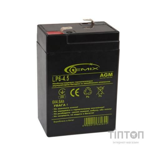 Батарея до ДБЖ Gemix LP 6В 4.5Ач (LP6-4.5 Т2)