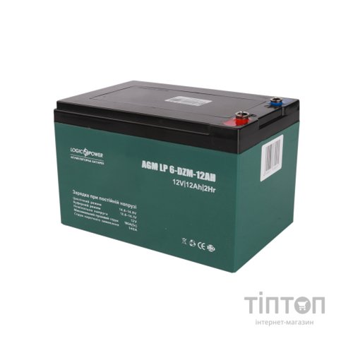 Батарея до ДБЖ LogicPower 12V 12Ah LP-6-DZM-12 (9172)