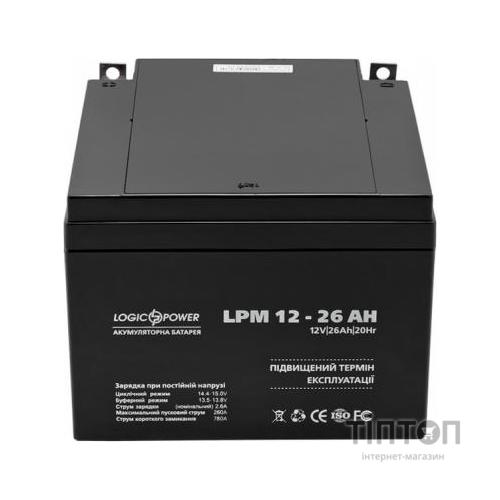 Батарея до ДБЖ LogicPower LPM 12В 26Ач (4134)