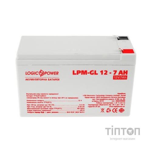 Батарея до ДБЖ LogicPower LPM-GL 12В 7Ач (6560)