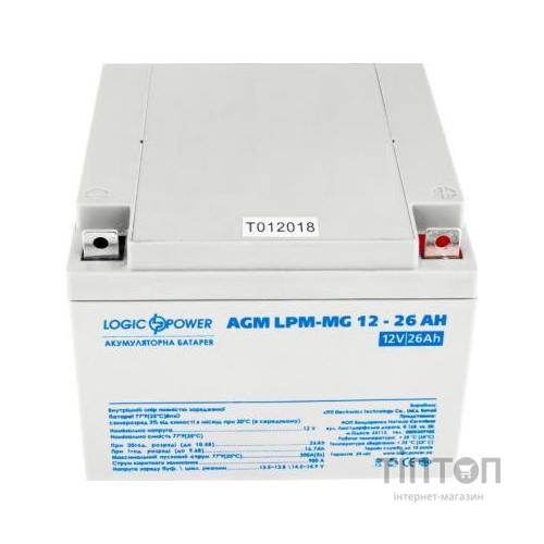 Батарея до ДБЖ LogicPower LPM MG 12В 26Ач (6557)