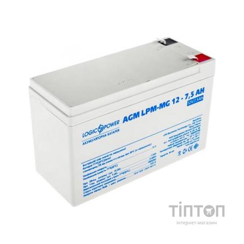 Батарея до ДБЖ LogicPower LPM MG 12В 7.5Ач (6554)