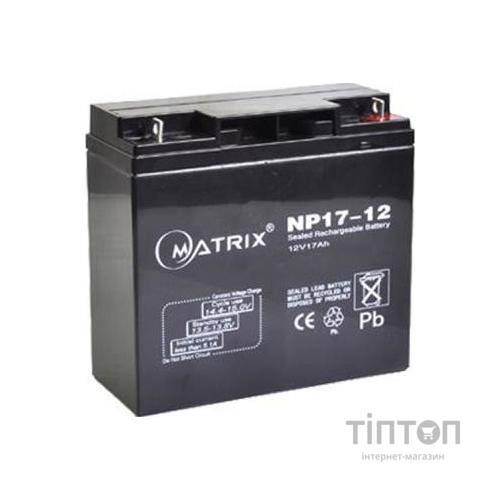 Батарея до ДБЖ Matrix 12V 17AH (NP17-12)