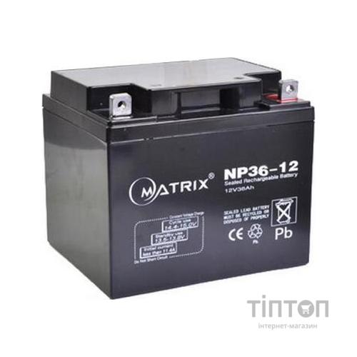 Батарея до ДБЖ Matrix 12V 36AH (NP36-12)