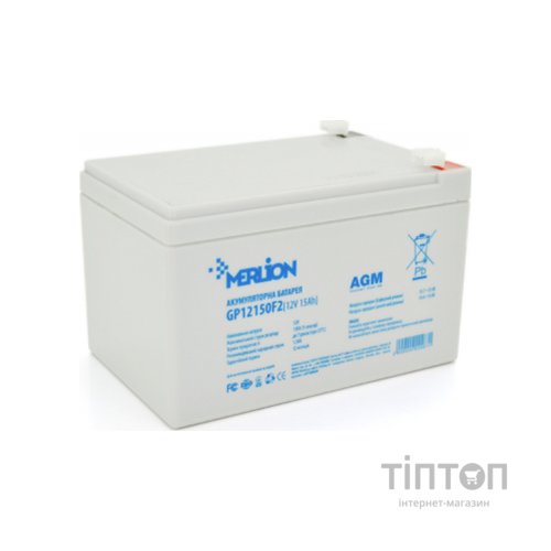 Батарея до ДБЖ Merlion 12V-15.0Ah (GP12150F2)