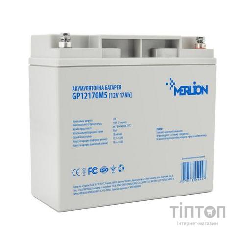 Батарея до ДБЖ Merlion 12V-17Ah (GP12170M5)