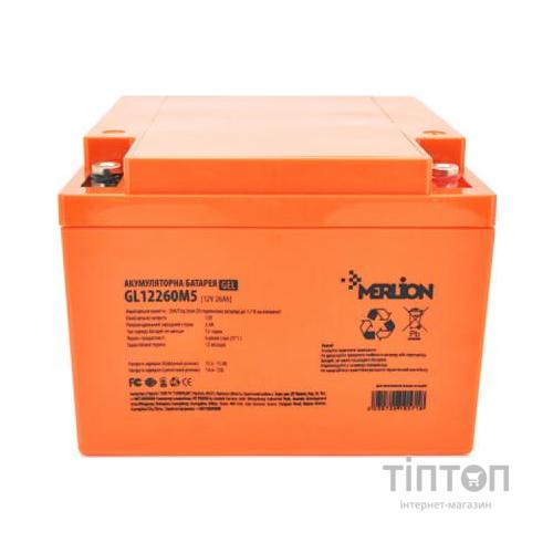 Батарея до ДБЖ Merlion 12V - 26 Ah (GL12260M6)