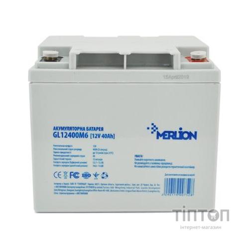 Батарея до ДБЖ Merlion 12V-40 Ah GEL (GL12400M6 GEL)