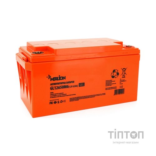 Батарея до ДБЖ Merlion 12V-65Ah GEL (G12650M6 GEL)