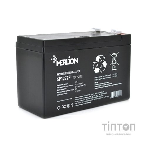 Батарея до ДБЖ Merlion 12V-7.2Ah (GP1272F1)