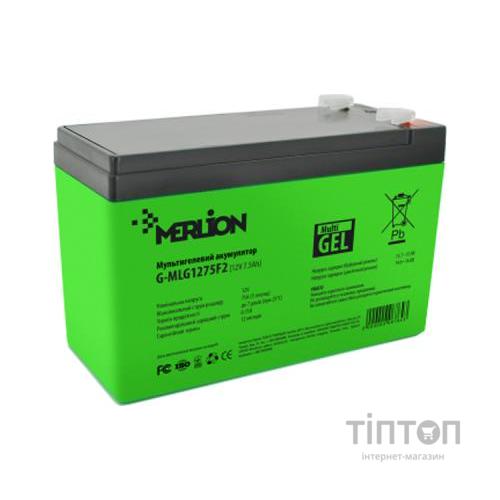Батарея до ДБЖ Merlion 12V - 7.5 Ah (G-MLG1275F2)