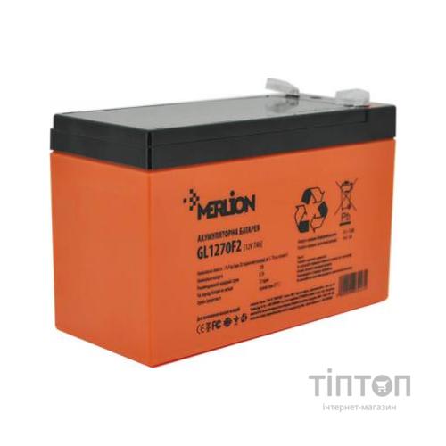 Батарея до ДБЖ Merlion 12V-7Ah GEL (GL1270F2 GEL)