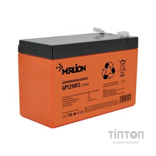 Батарея до ДБЖ Merlion 12V-9Ah PREMIUM (GP1290F2PREMIUM)