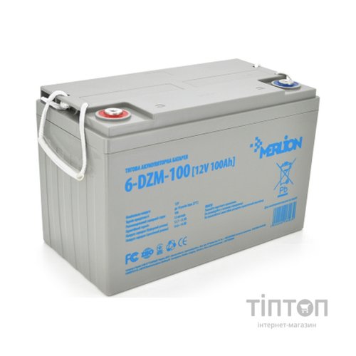 Батарея до ДБЖ Merlion 6-DZM-100, 12V 100Ah (6-DZM-100)