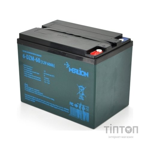 Батарея до ДБЖ Merlion 6-DZM-60, 12V 60Ah (6-DZM-60)