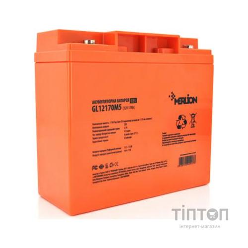 Батарея до ДБЖ Merlion GL12170M5, 12V-17Ah (GL12170M5)