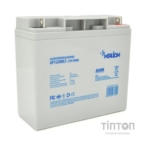 Батарея до ДБЖ Merlion GP12200L5 12V-20Ah (GP12200L5)