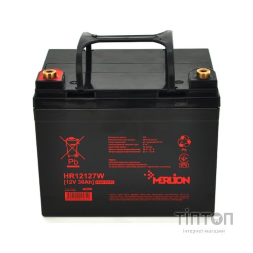 Батарея до ДБЖ Merlion HR12127W, 12V 36Ah (HR12127W)
