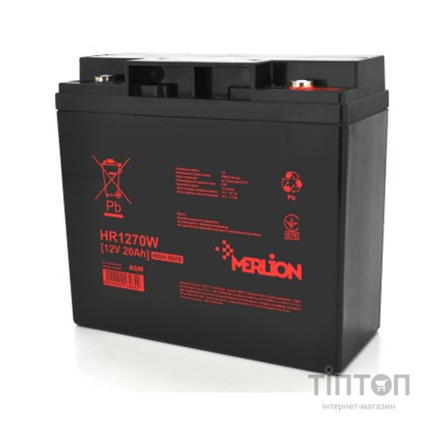 Батарея до ДБЖ Merlion HR1270W, 12V 20Ah (HR1270W)