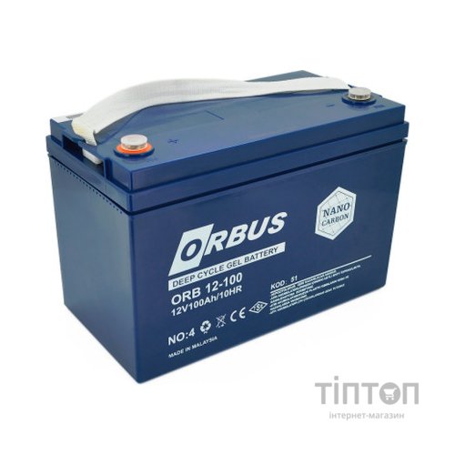 Батарея до ДБЖ Orbus CG12100 GEL 12V 100 Ah (CG12100)