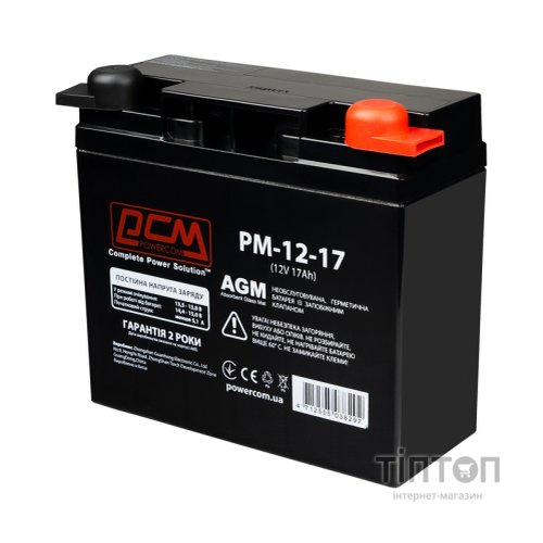 Батарея до ДБЖ Powercom 12В 17Ah (PM-12-17)