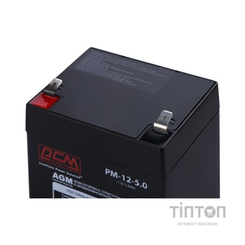 Батарея до ДБЖ Powercom PM-12-5.0, 12V 5Ah (PM-12-5.0)