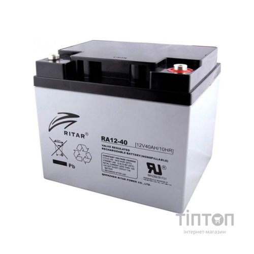 Батарея до ДБЖ Ritar 12V-40Ah (HR12150W)