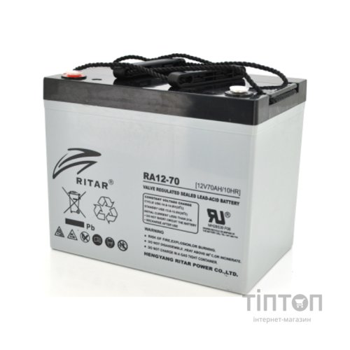 Батарея до ДБЖ Ritar 12V-70Ah (RA12-70)