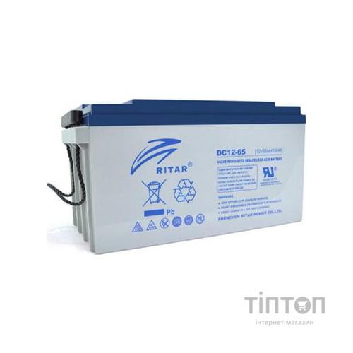 Батарея до ДБЖ Ritar AGM DC12-65, 12V-65Ah (DC12-65)